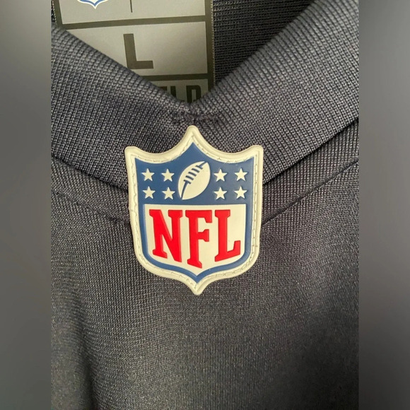 Justin Fields Chicago Bears #1 NIKE On Field Jersey Blue XL $175 - Picture 9 of 9